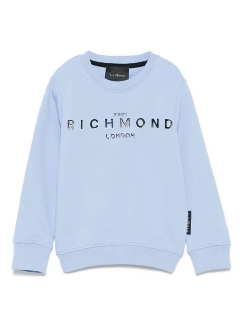 John Richmond Junior Moletom com estampa de logo