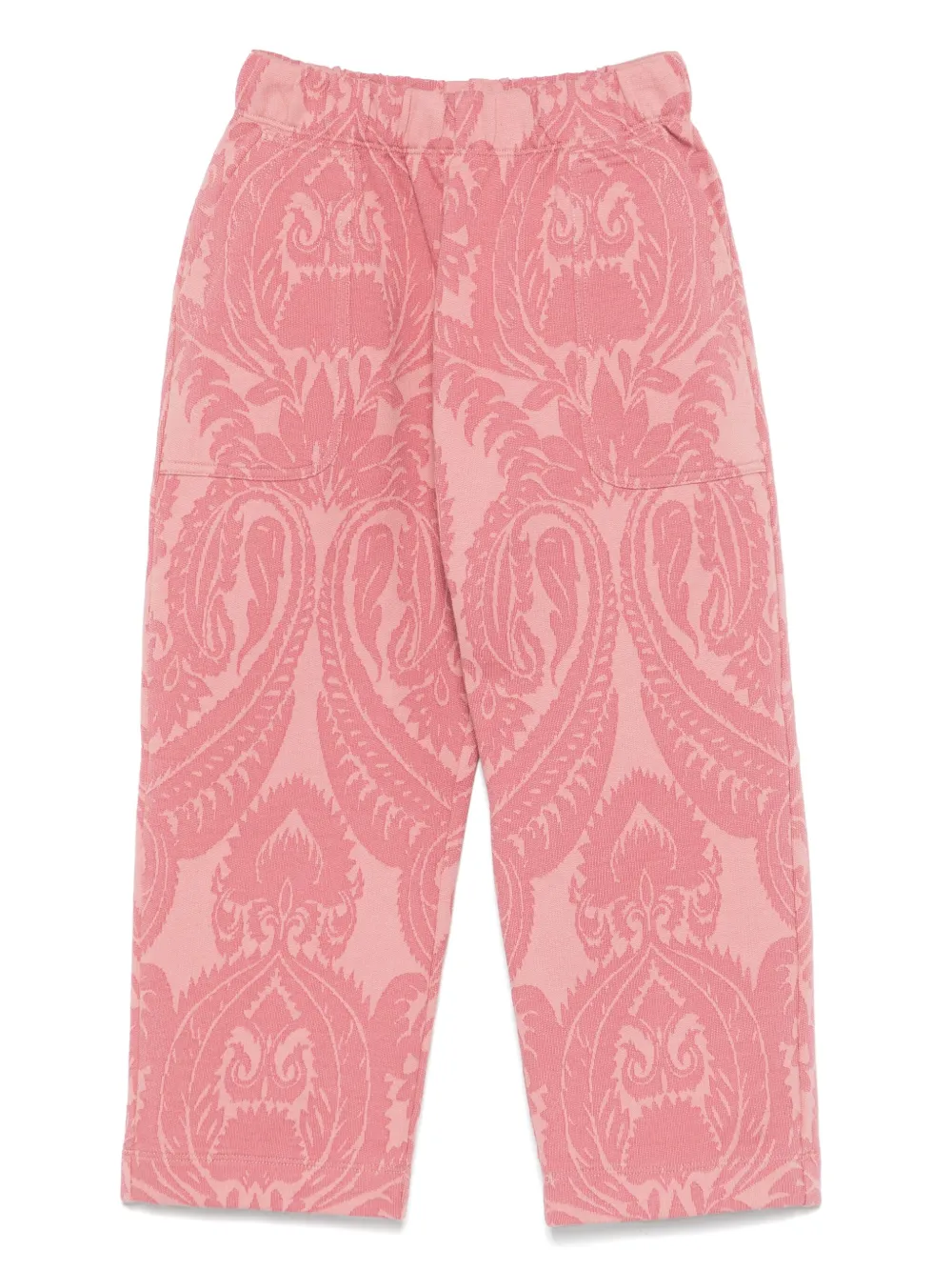 ETRO KIDS Broek met jacquard-patroon Roze