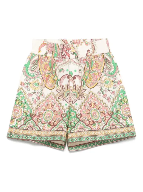 ETRO KIDS shorts con estampado de cachemira