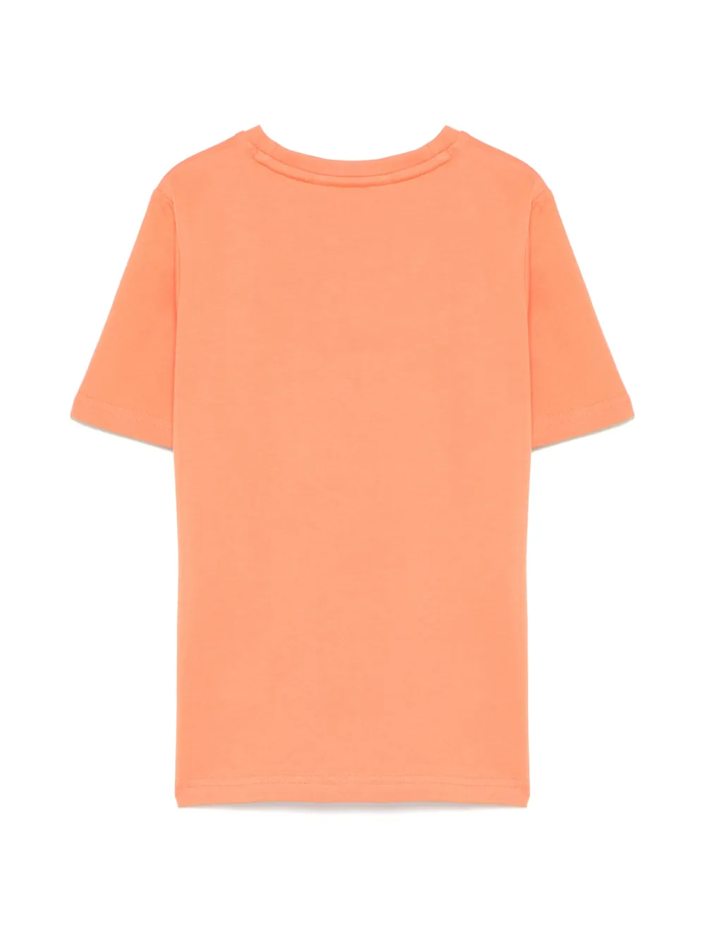 BOSS Kidswear logo-print T-shirt - Oranje