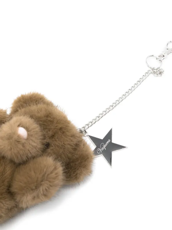 Vaquera Teddy Bear Keychain | Brown | FARFETCH