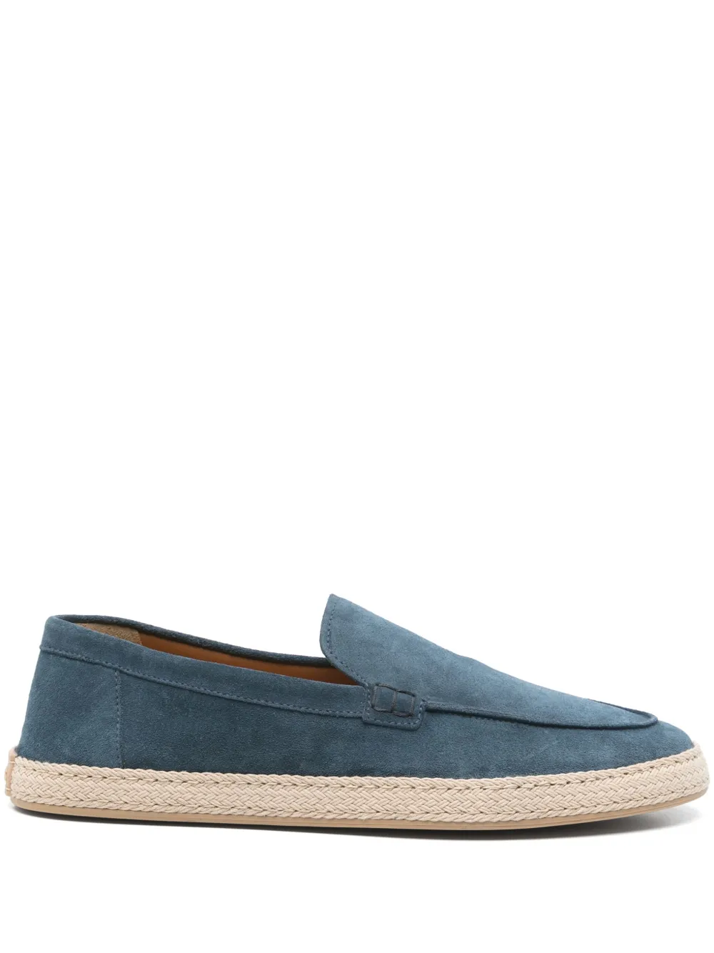 Doucal's suede sneakers Blue