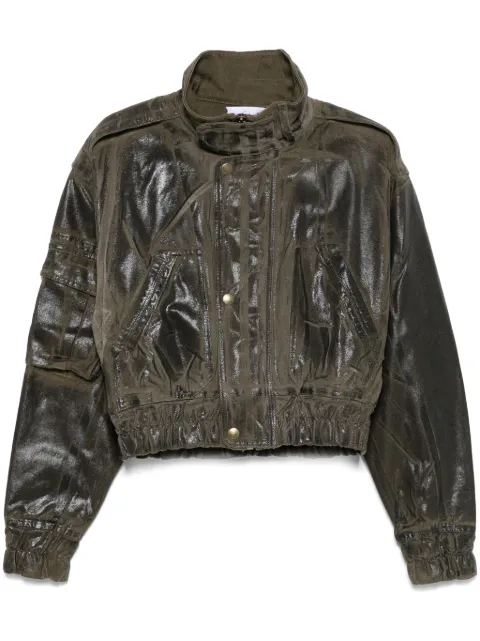 Vaquera canvas bomber jacket