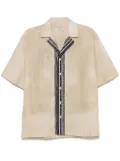 Tintoria Mattei graphic-print shirt - Neutrals