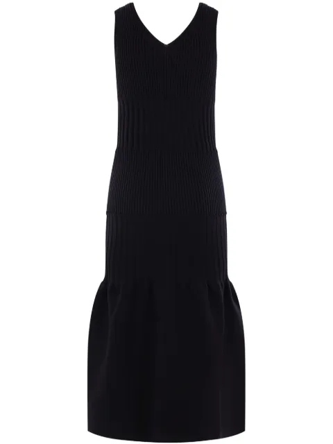 CFCL vestido tejido de canalé