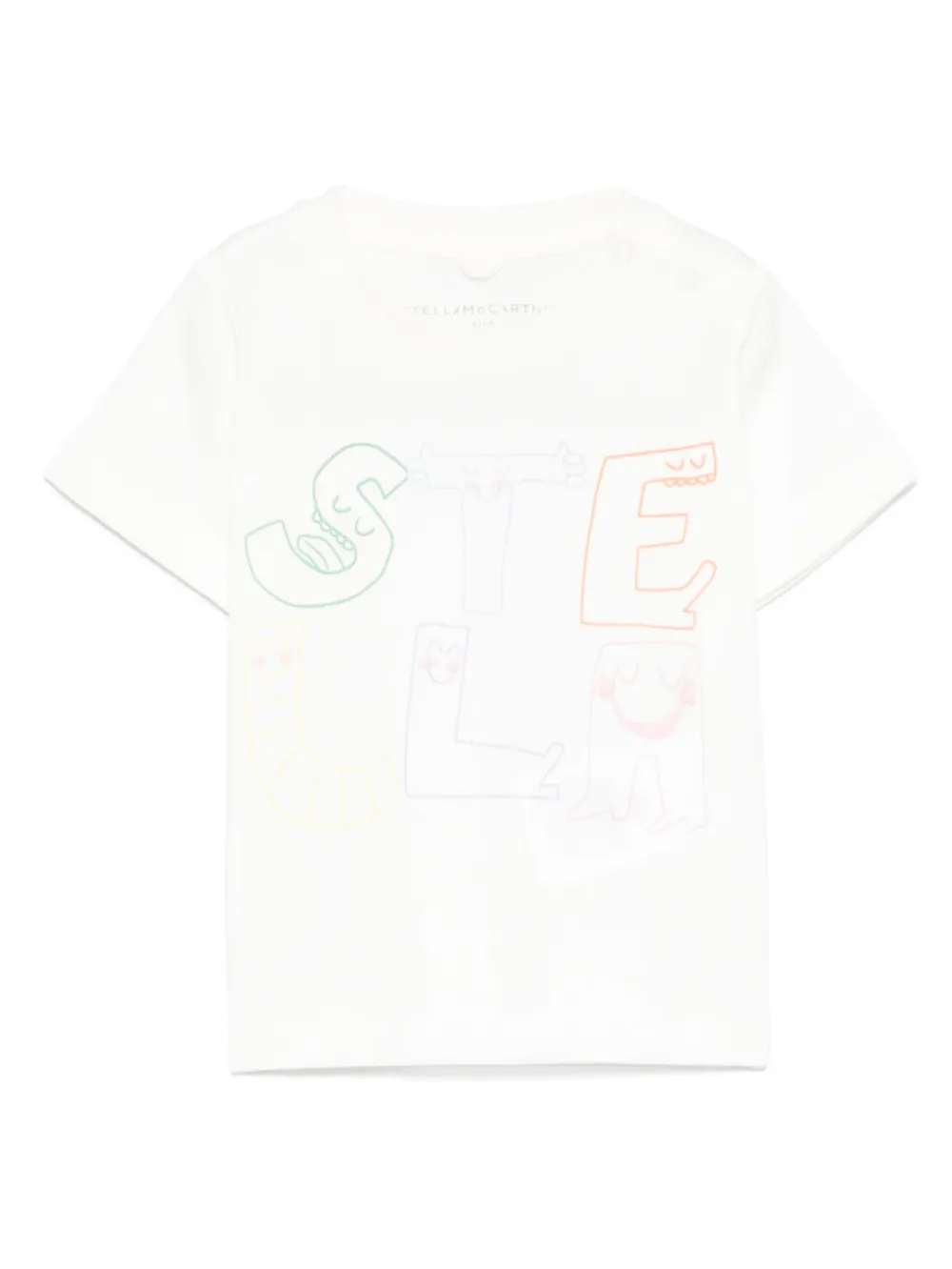Stella McCartney Kids playera con estampado gráfico | blanco | Image 1