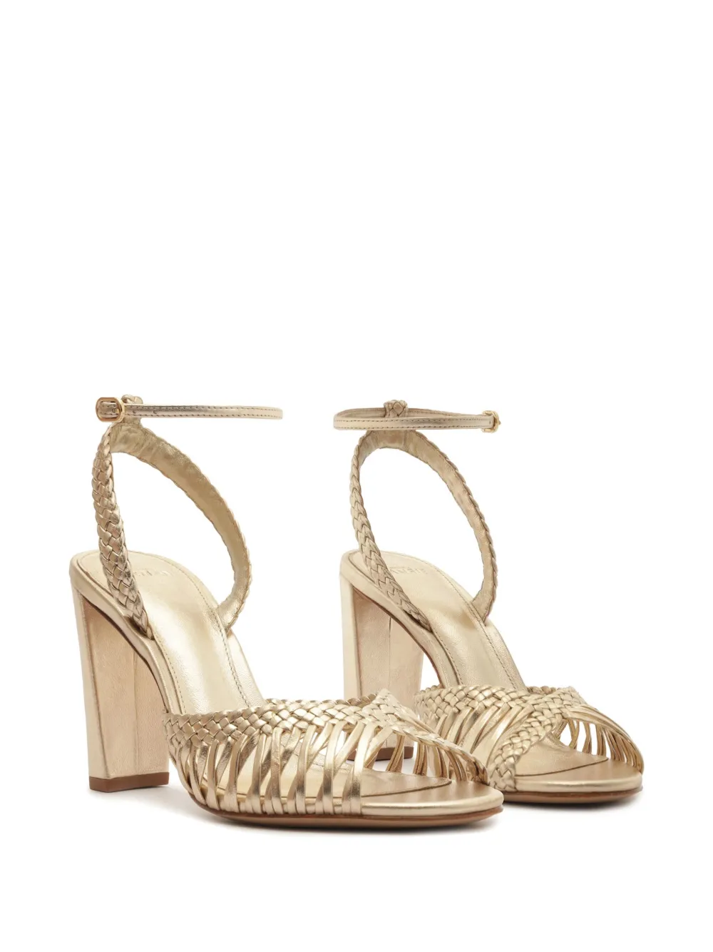 Alexandre Birman Agatha metallic sandalen - Goud