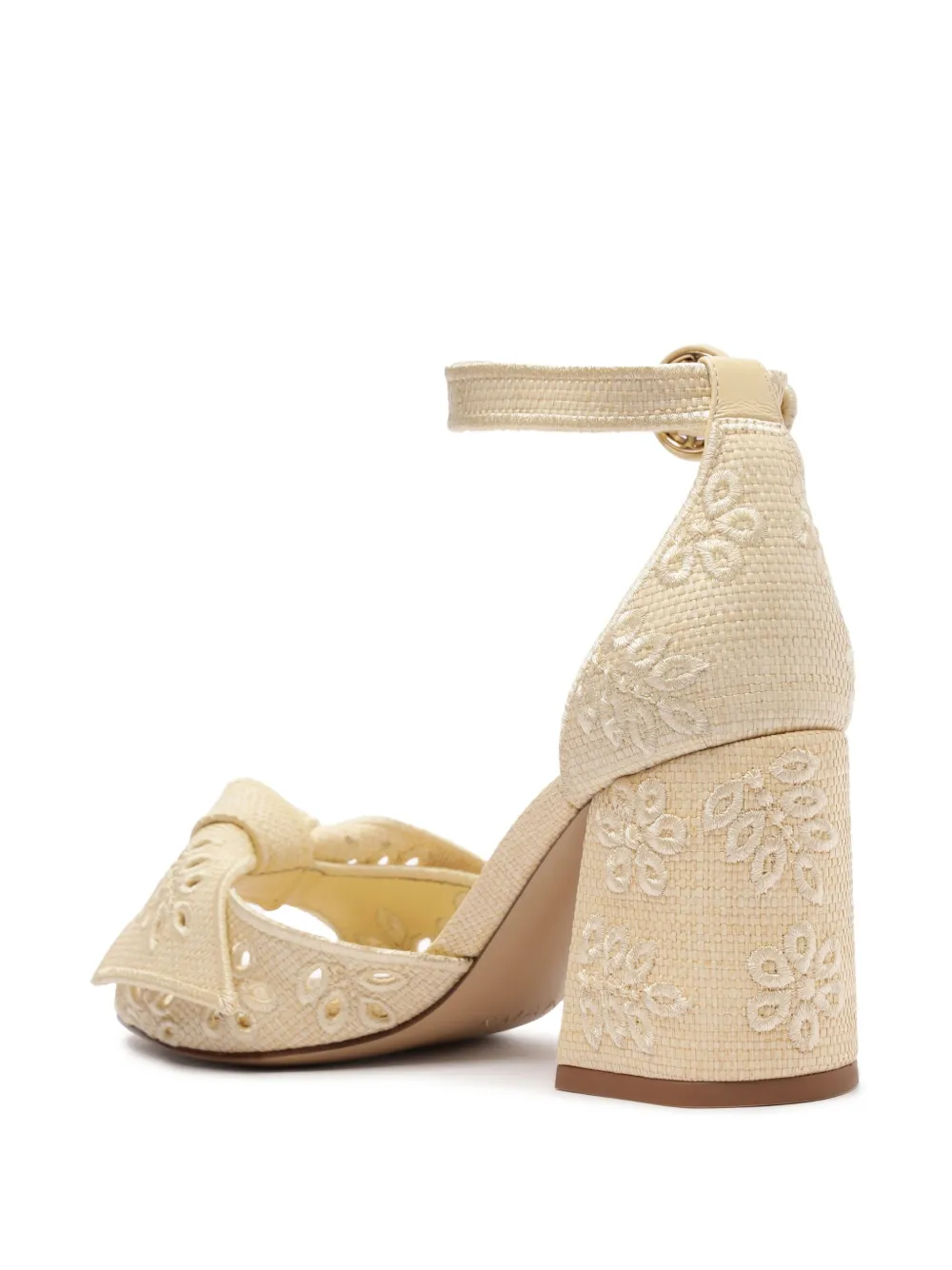 Alexandre Birman 75 mm Clarita sandalen Beige