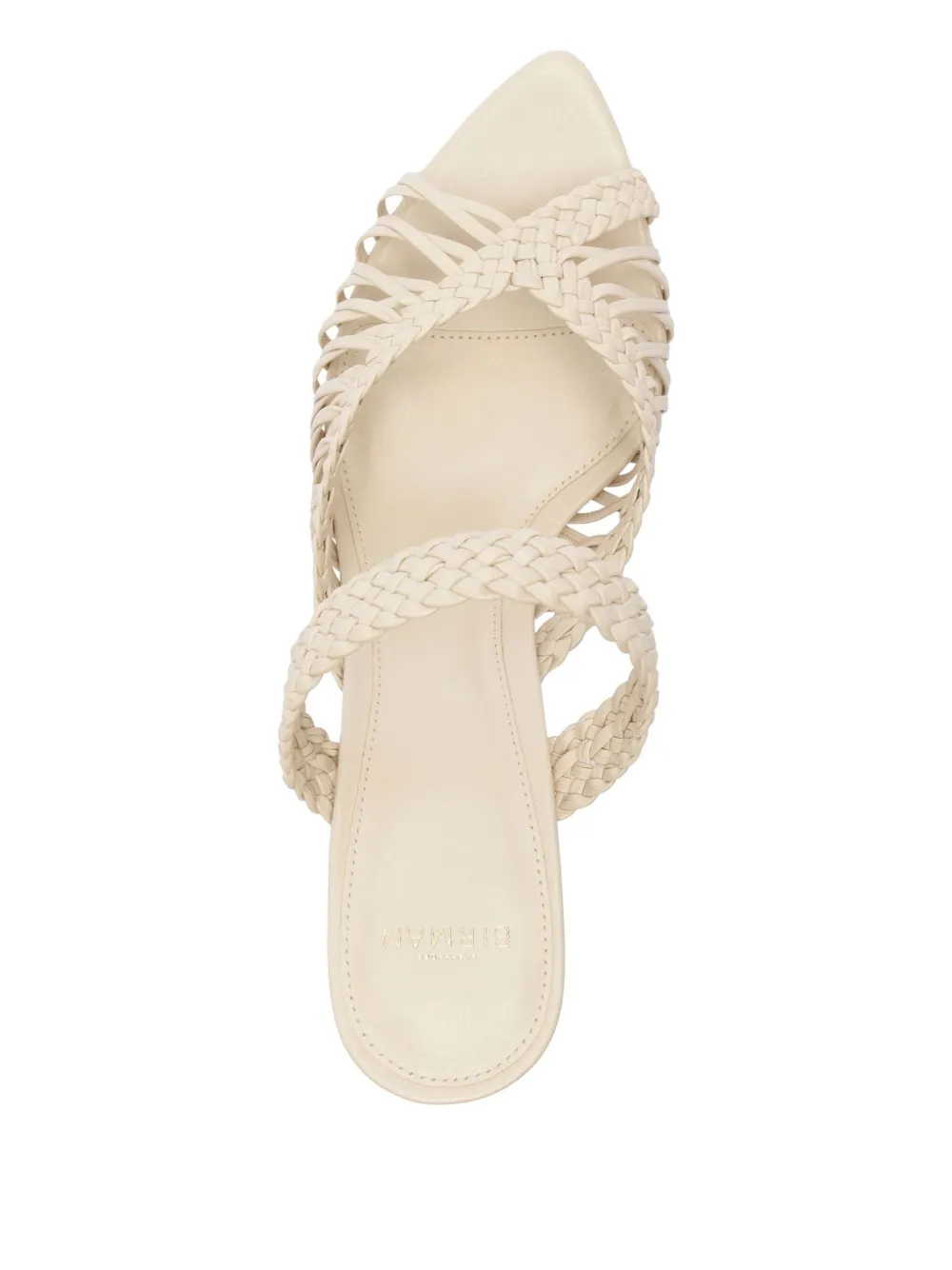 Alexandre Birman 85 mm Agatha sandalen Beige