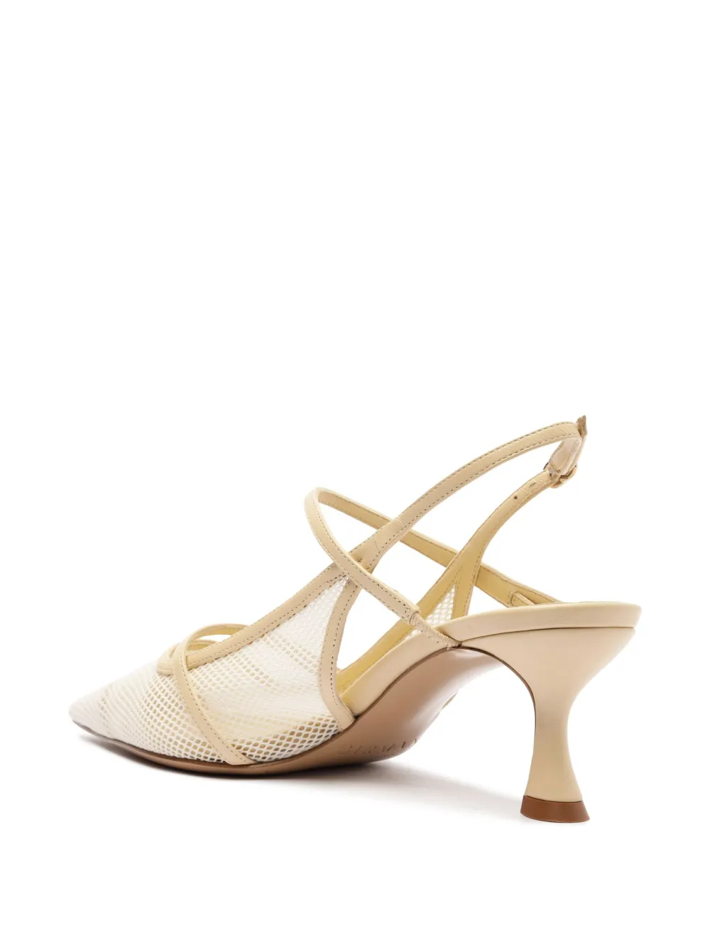 Alexandre Birman 60mm Tita Mesh pumps Neutrals