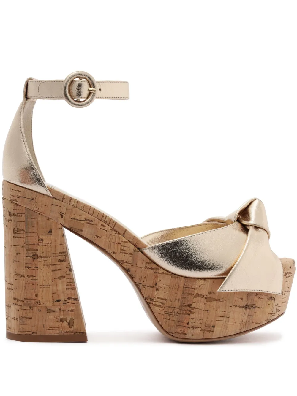 Alexandre Birman 120 mm Maxi Clarita sandalen Goud