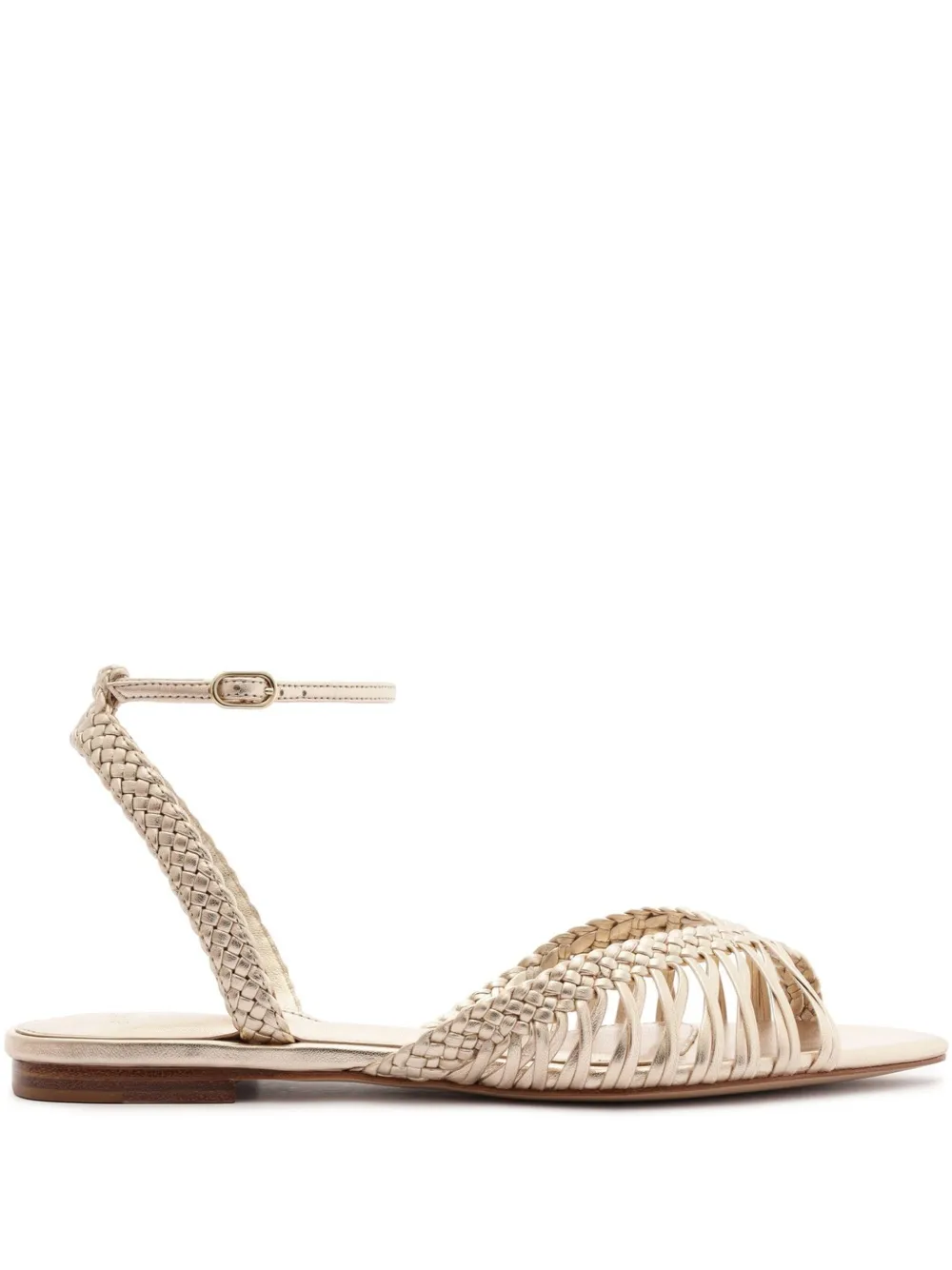 Alexandre Birman Agatha sandals Gold