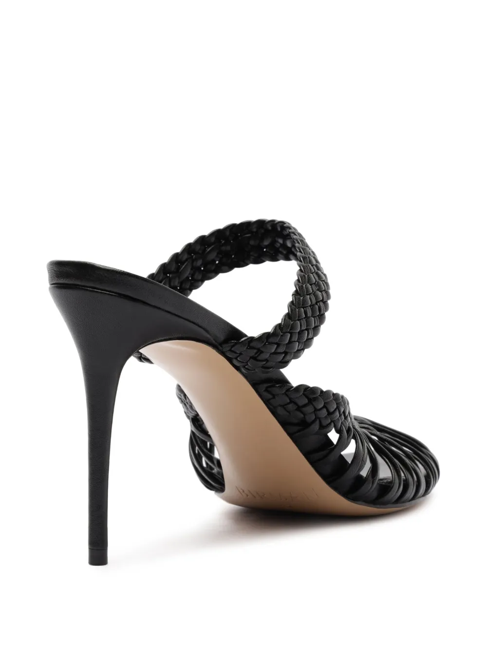 Alexandre Birman 85 mm Agatha sandalen Zwart