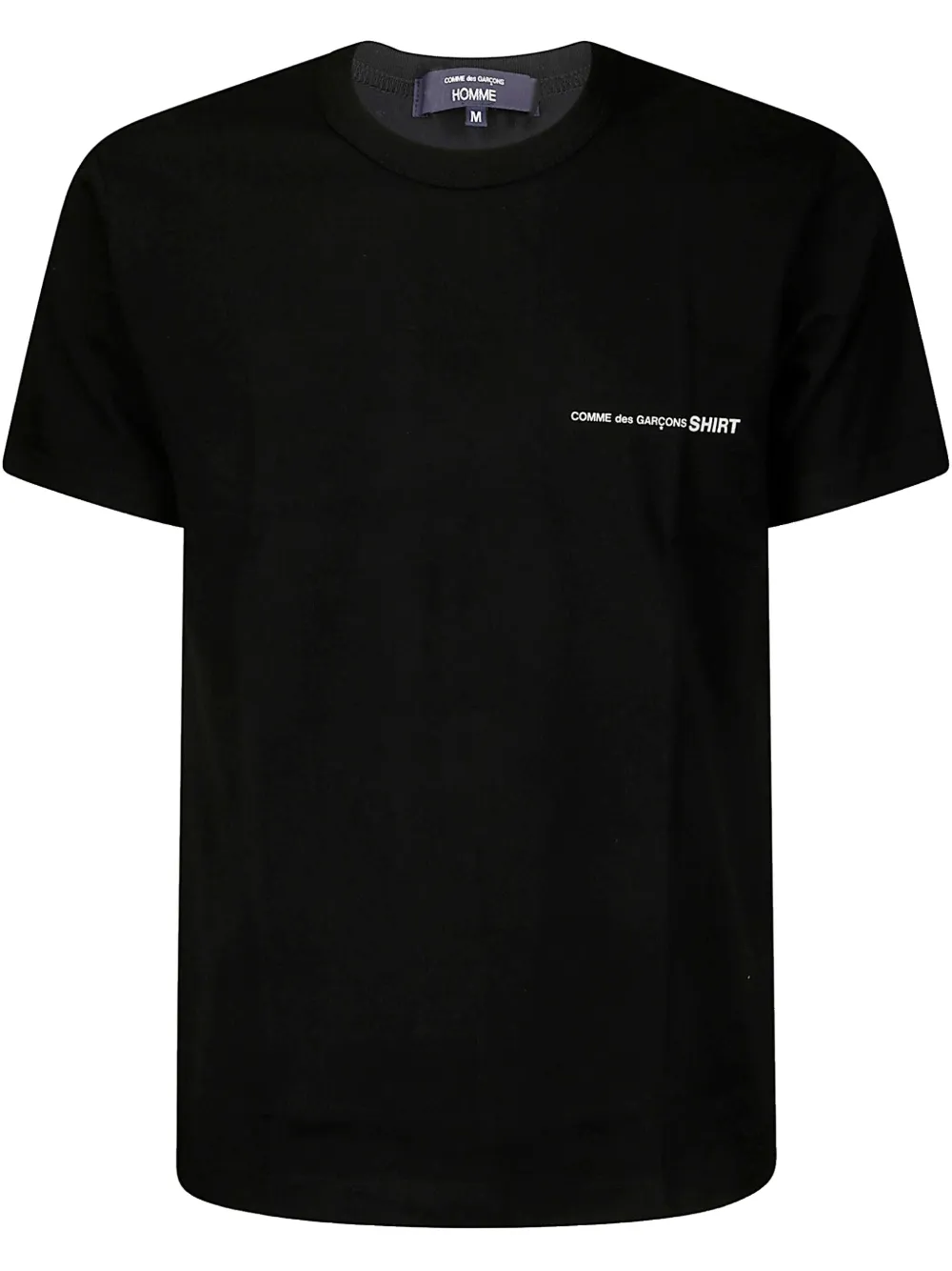 Comme Des Garçons Shirt T-shirt met logo Zwart