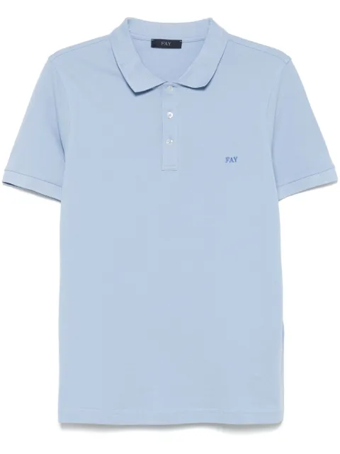 Fay playera tipo polo de piqué