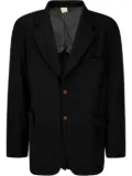 Comme Des Garçons Shirt single-breasted blazer - Black