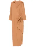 TWINSET poplin midi dress - Neutrals