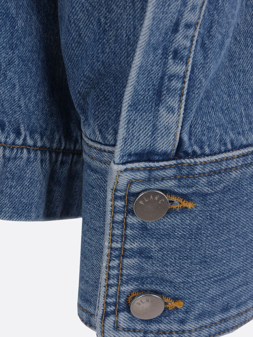 PLAN C BUTTON-UP DENIM JACKET