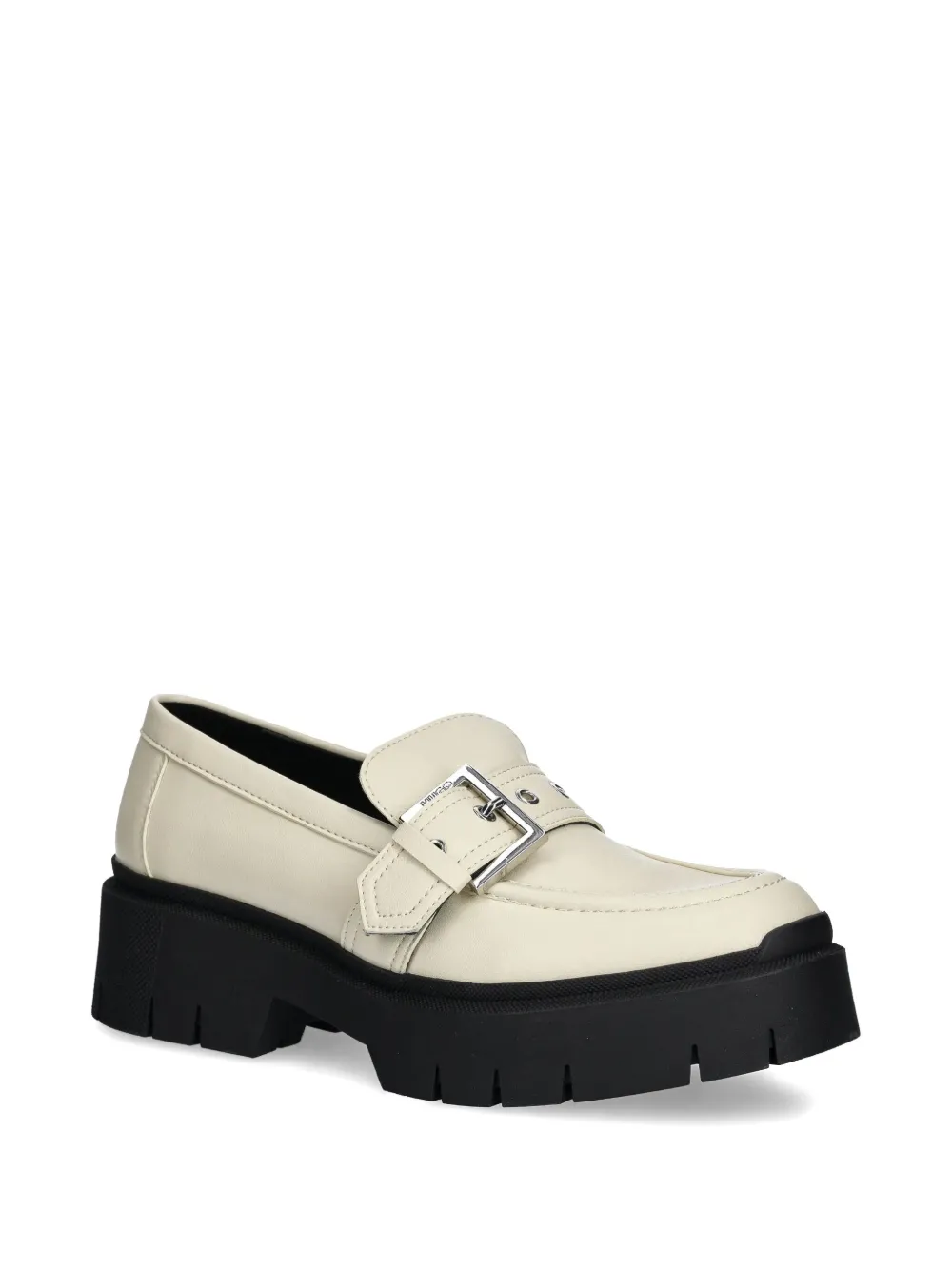 HUGO Leren loafers Wit