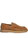 HUGO suede loafers - Brown