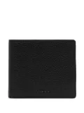 HUGO logo-debossed wallet - Black
