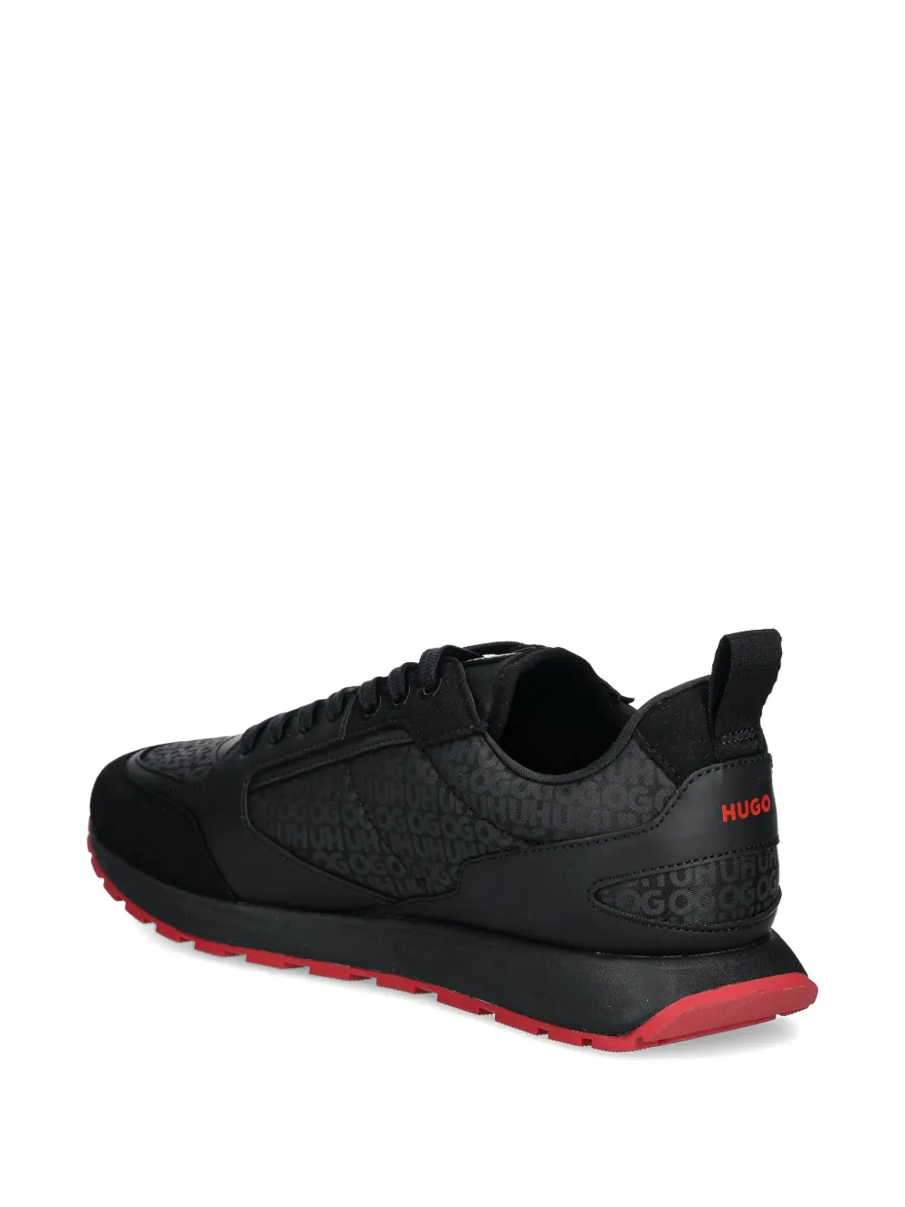 HUGO panelled sneakers Black