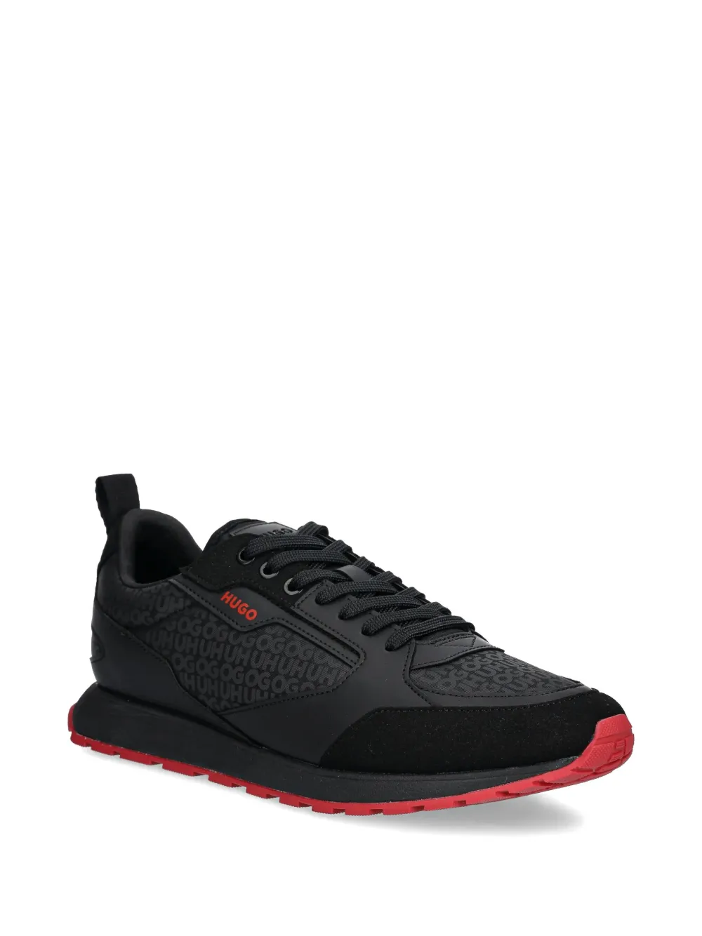 HUGO panelled sneakers Black