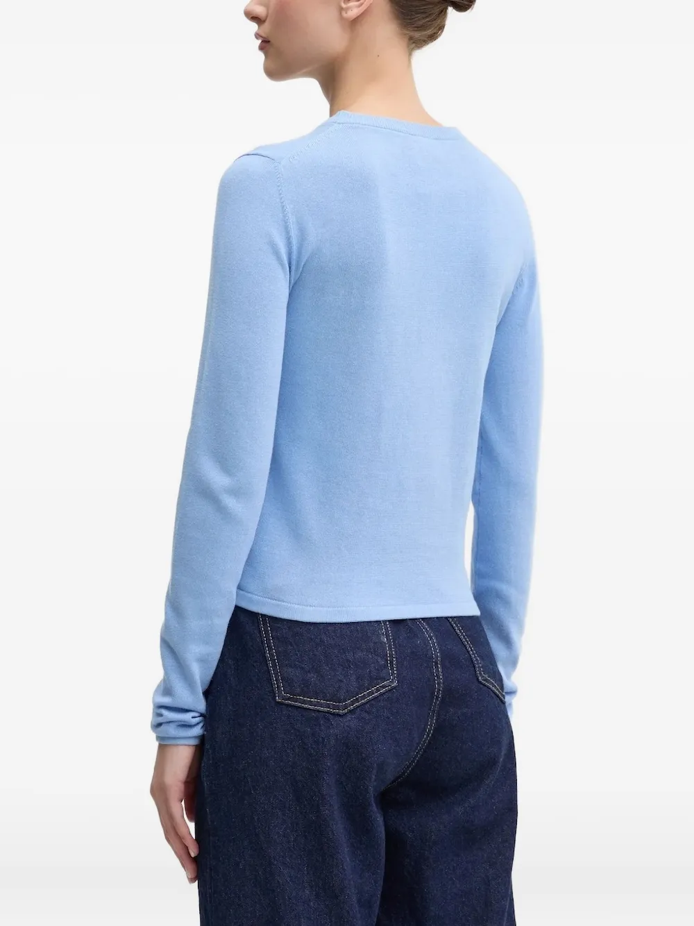 HUGO Trui met ronde hals Blauw