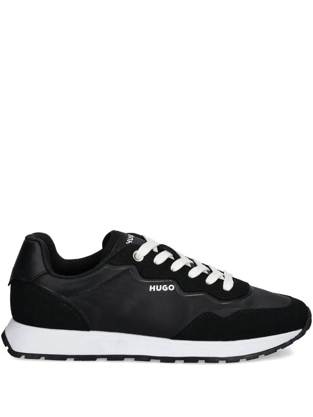 HUGO logo-print sneakers Zwart