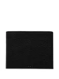 HUGO logo-debossed wallet - Black