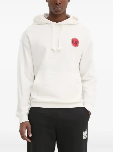 HUGO hoodie con logo estampado