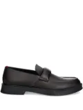 HUGO leather loafers - Black