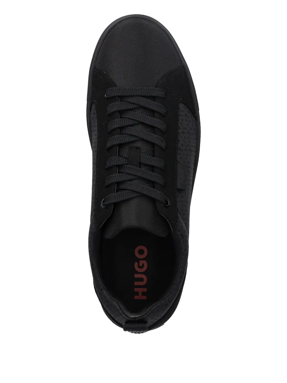 HUGO panelled sneakers Black