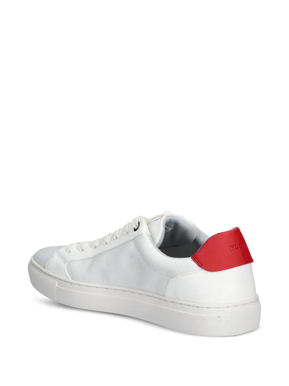 HUGO logo-tag trainers White