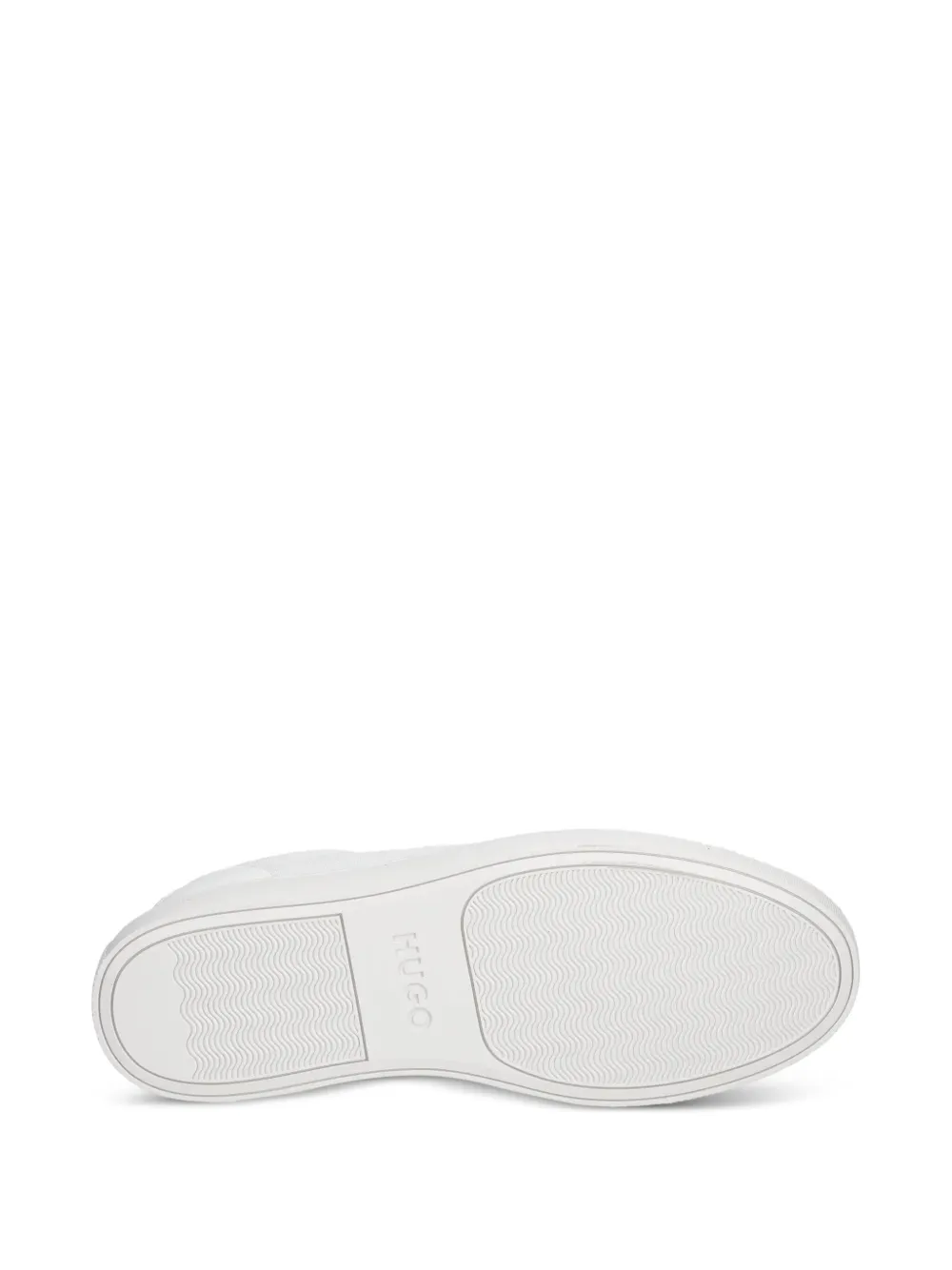 HUGO logo-tag trainers White