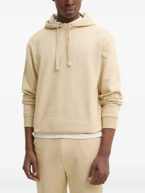 HUGO Dapo logo-appliqué drawstring hoodie