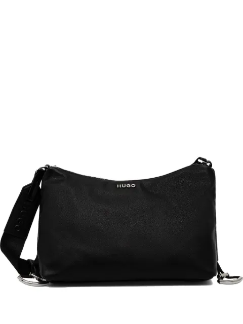 HUGO logo-plaque shoulder bag
