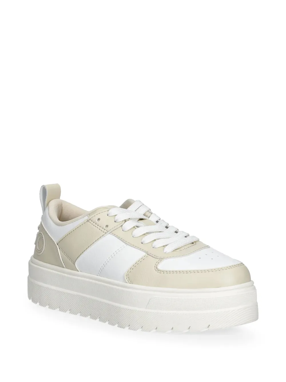 HUGO logo-appliqué sneakers - Beige