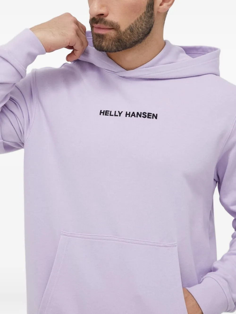 Helly Hansen Hoodie met logoprint Paars