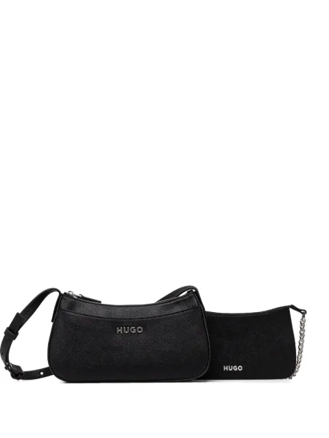 HUGO logo-plaque cross body bag