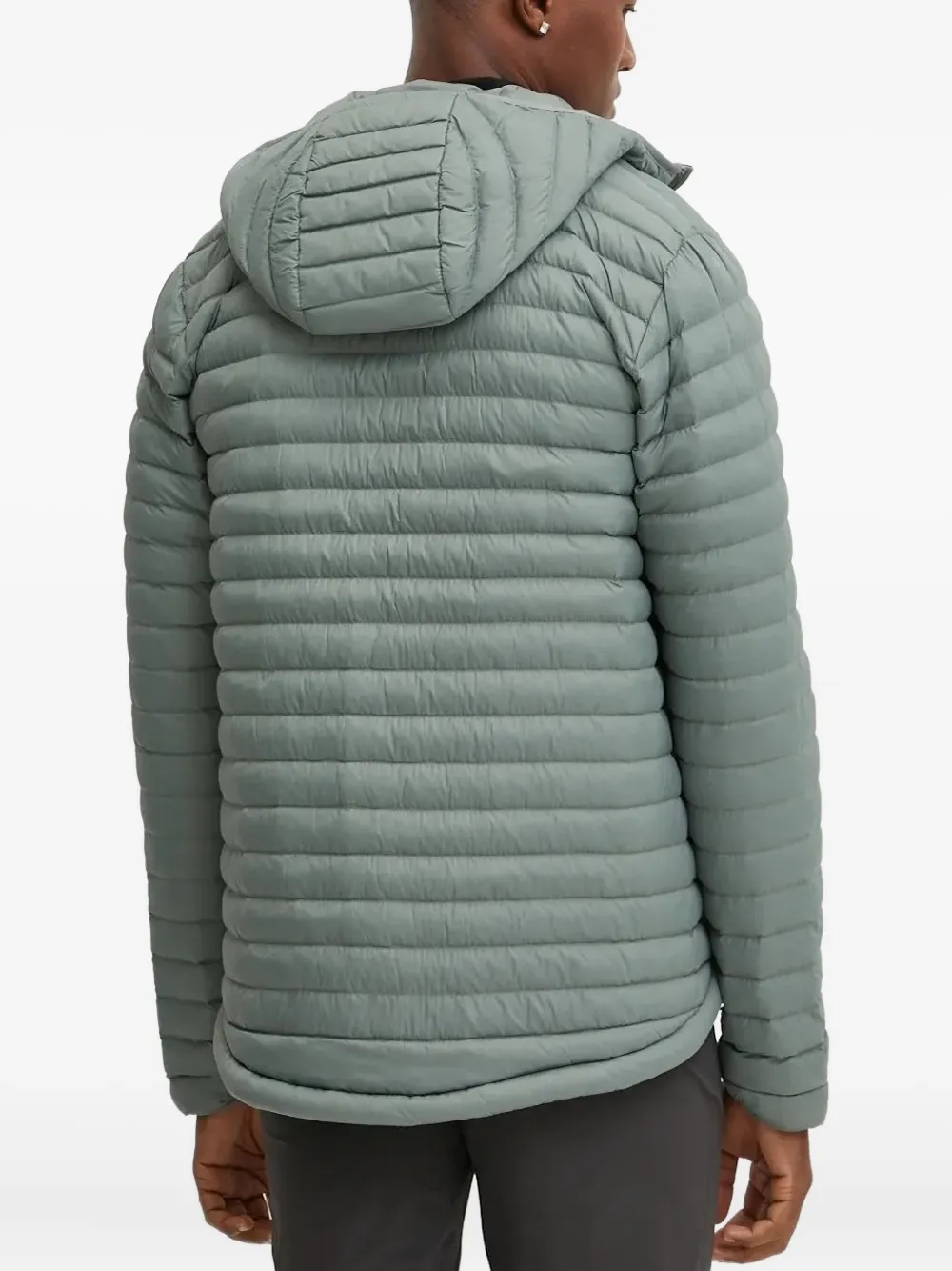 Helly Hansen hooded quilted jacket Groen