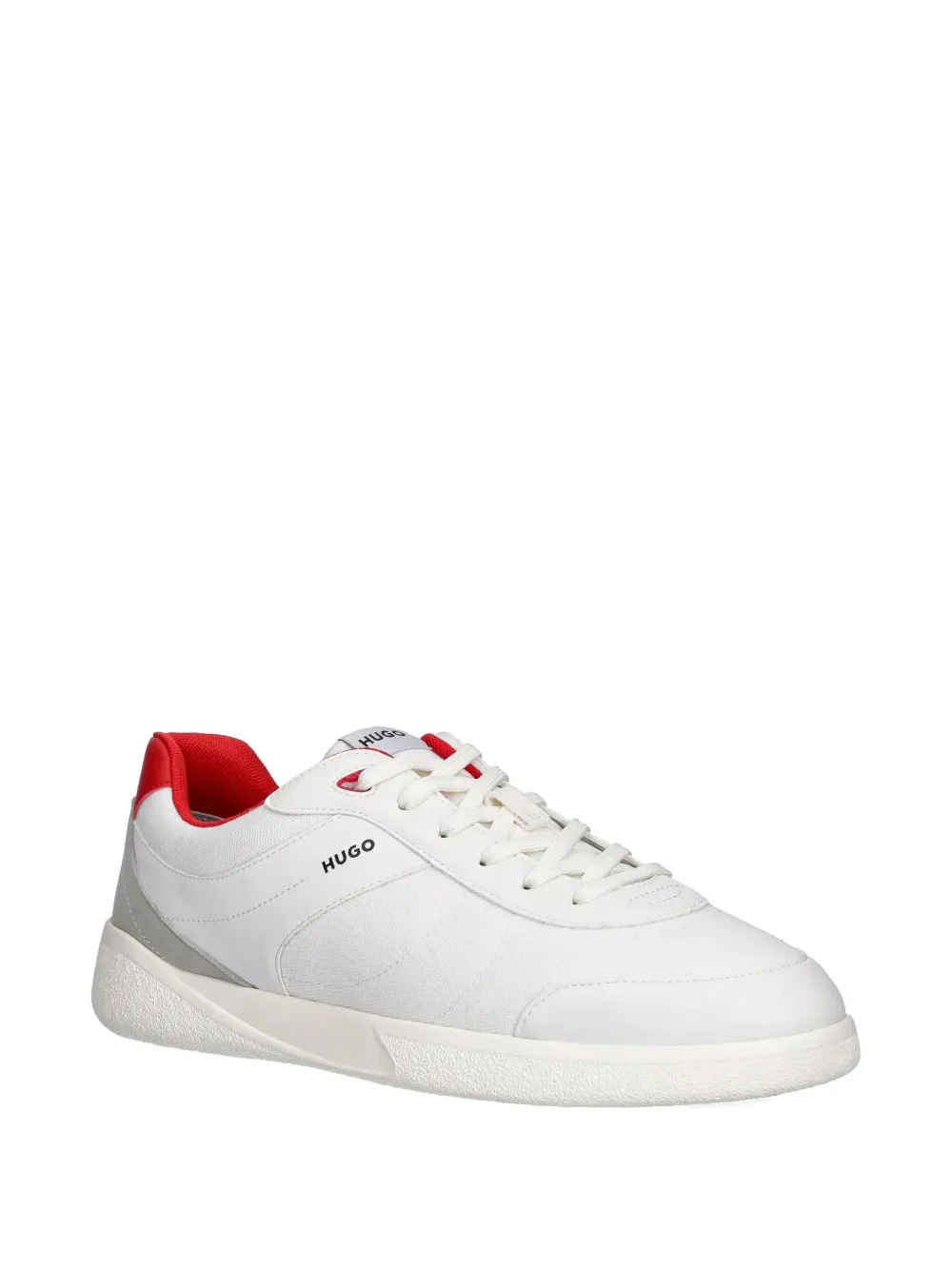 HUGO panelled sneakers - Wit