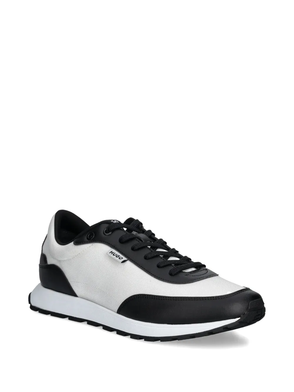 HUGO panelled sneakers - Wit