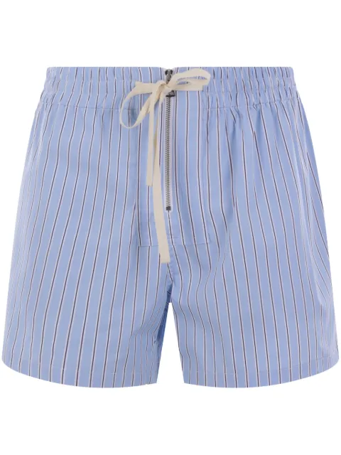 Plan C shorts con motivo de rayas