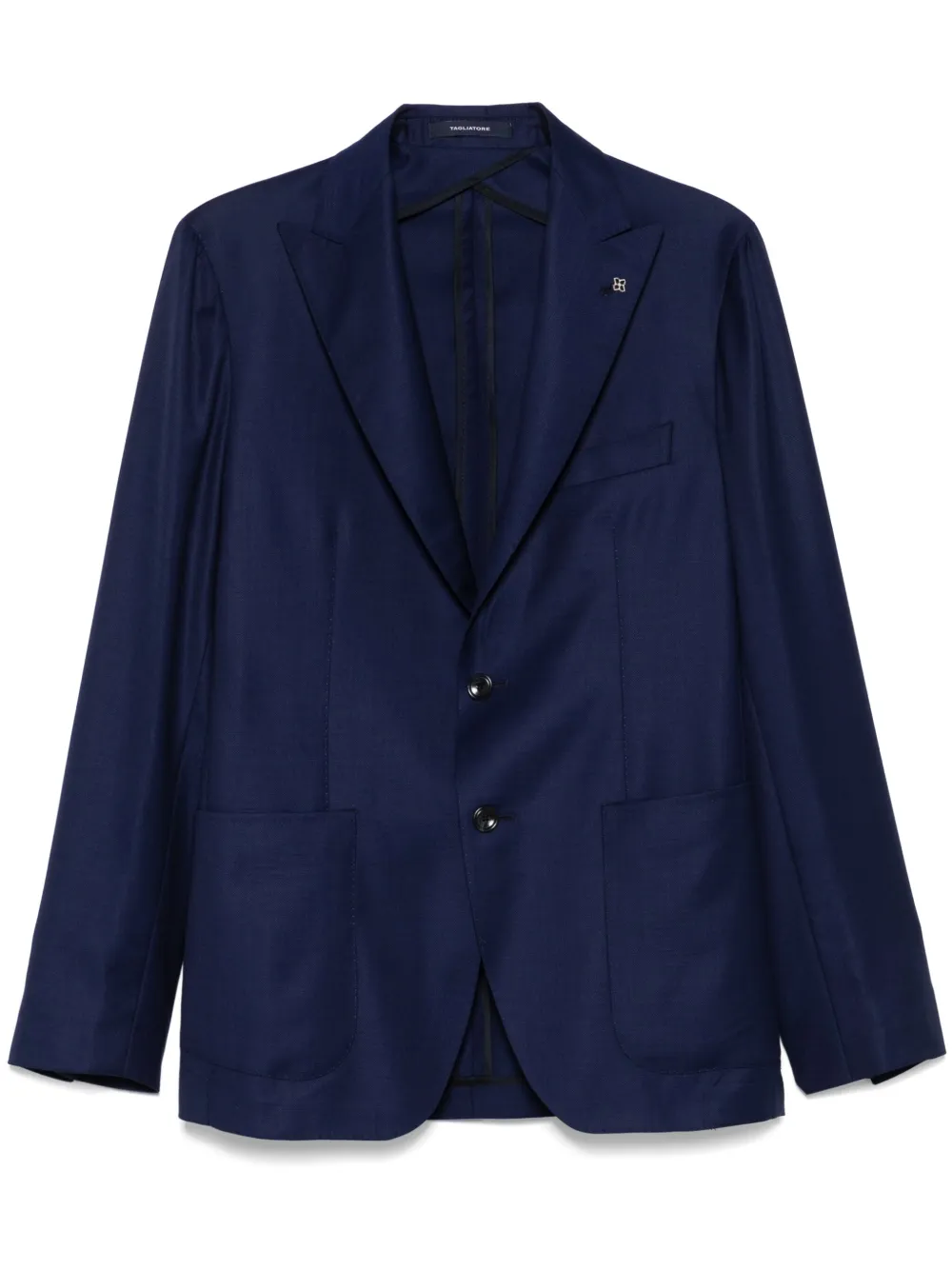 Tagliatore virgin-wool blazer | Blue | Image 1