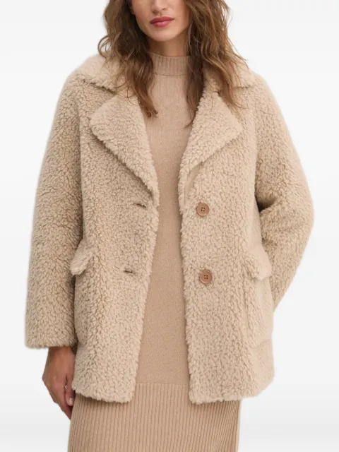Sisley teddy-texture coat