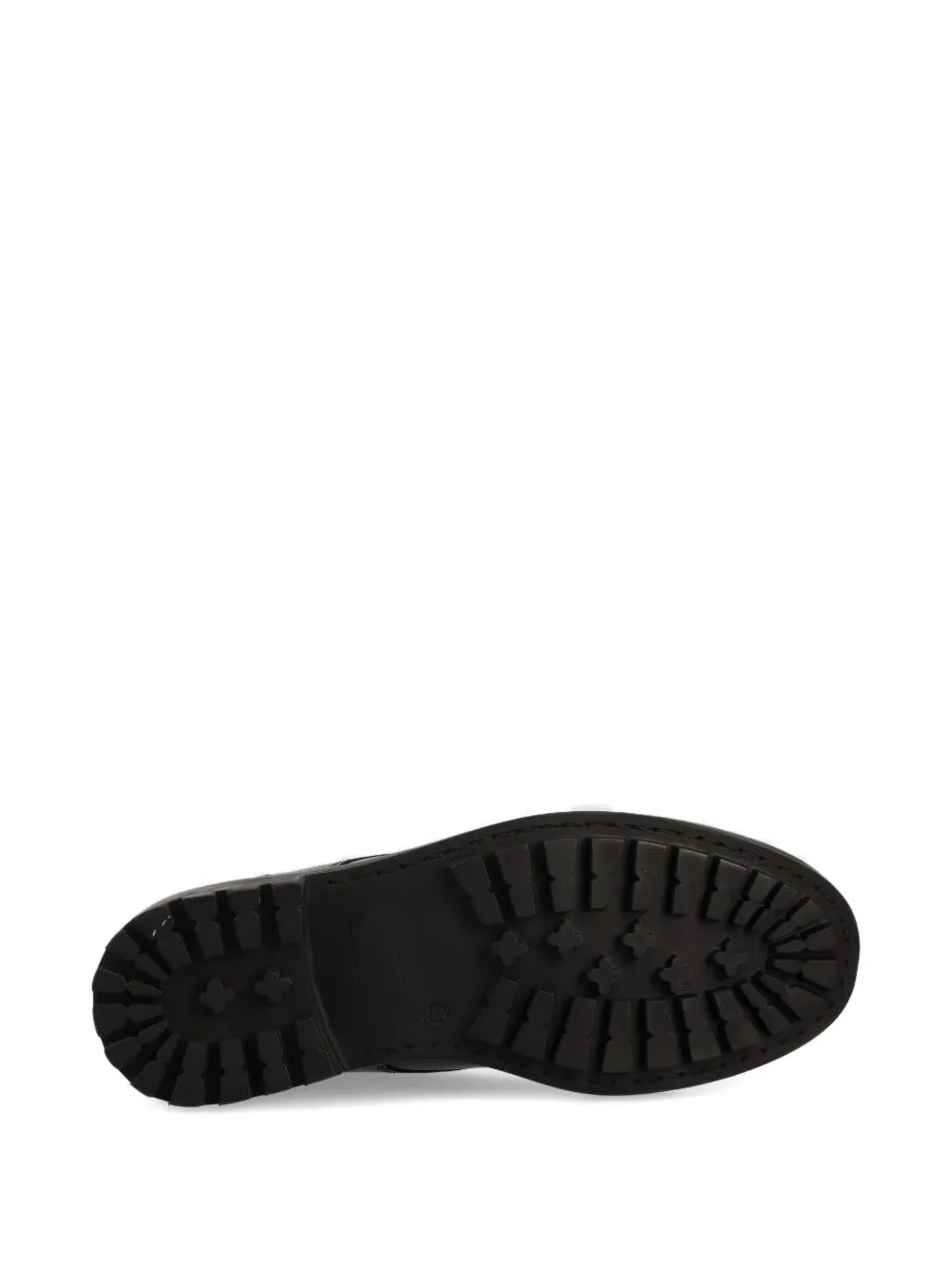 Sisley lace-up leather boots Black