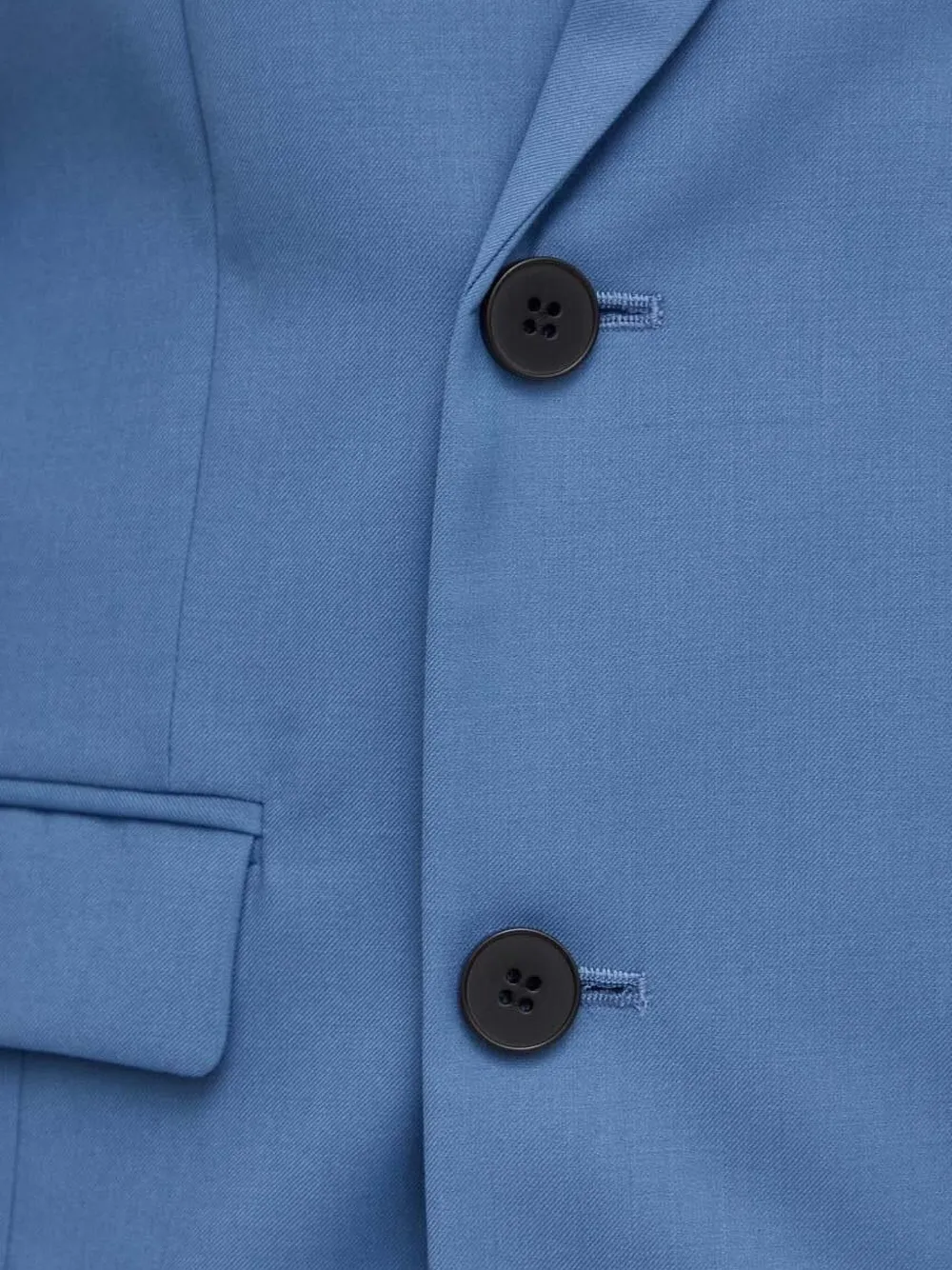 Sisley Blazer met dubbele rij knopen Blauw