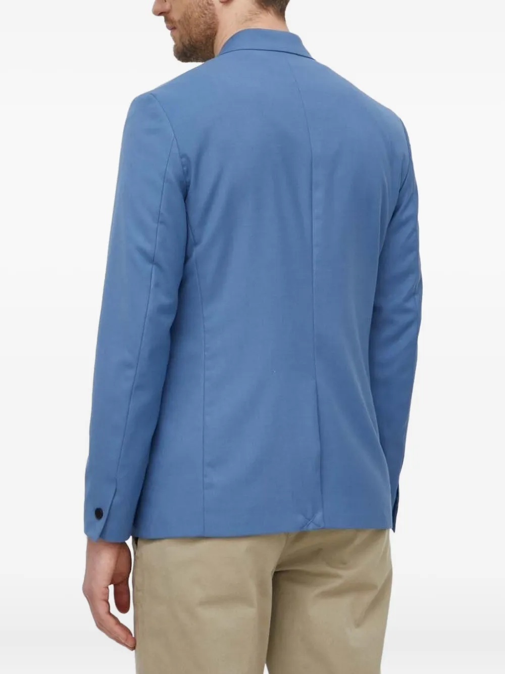 Sisley Blazer met dubbele rij knopen Blauw