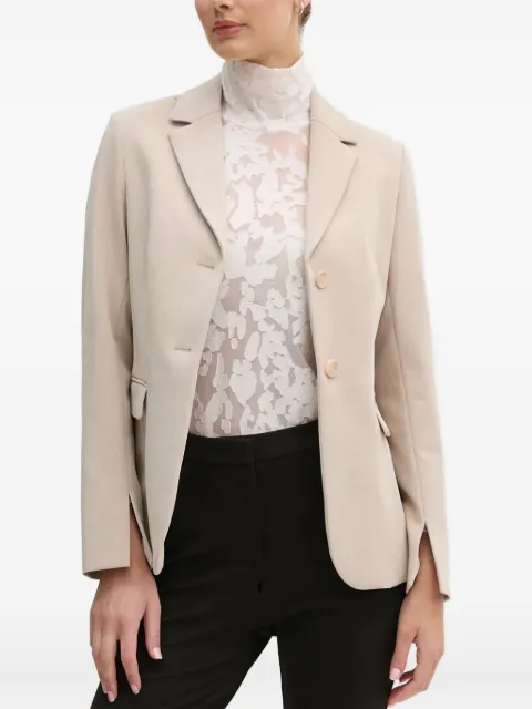 Sisley dart-detailing blazer